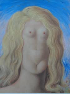 Amazon.co.jp: ルネ・マグリット、凌辱、な画集より、高級額・額装付